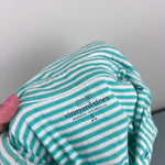 Load image into Gallery viewer, Vineyard Vines Green &amp; White Striped Polo Shirt S 8-10
