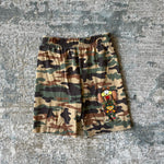 Load image into Gallery viewer, Vintage Garfield Camo Shorts 7 USA
