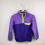 Load image into Gallery viewer, Patagonia Girls Synchilla Snap-T Fleece Pullover M 10
