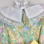 Load image into Gallery viewer, Vintage Pastel Floral Party Dress 4T
