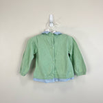 Load image into Gallery viewer, Mayoral Baby Blue Green Sweater Set 6-9 Months
