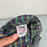 Load image into Gallery viewer, Vintage Izod Plaid Blouse with Bow 4T
