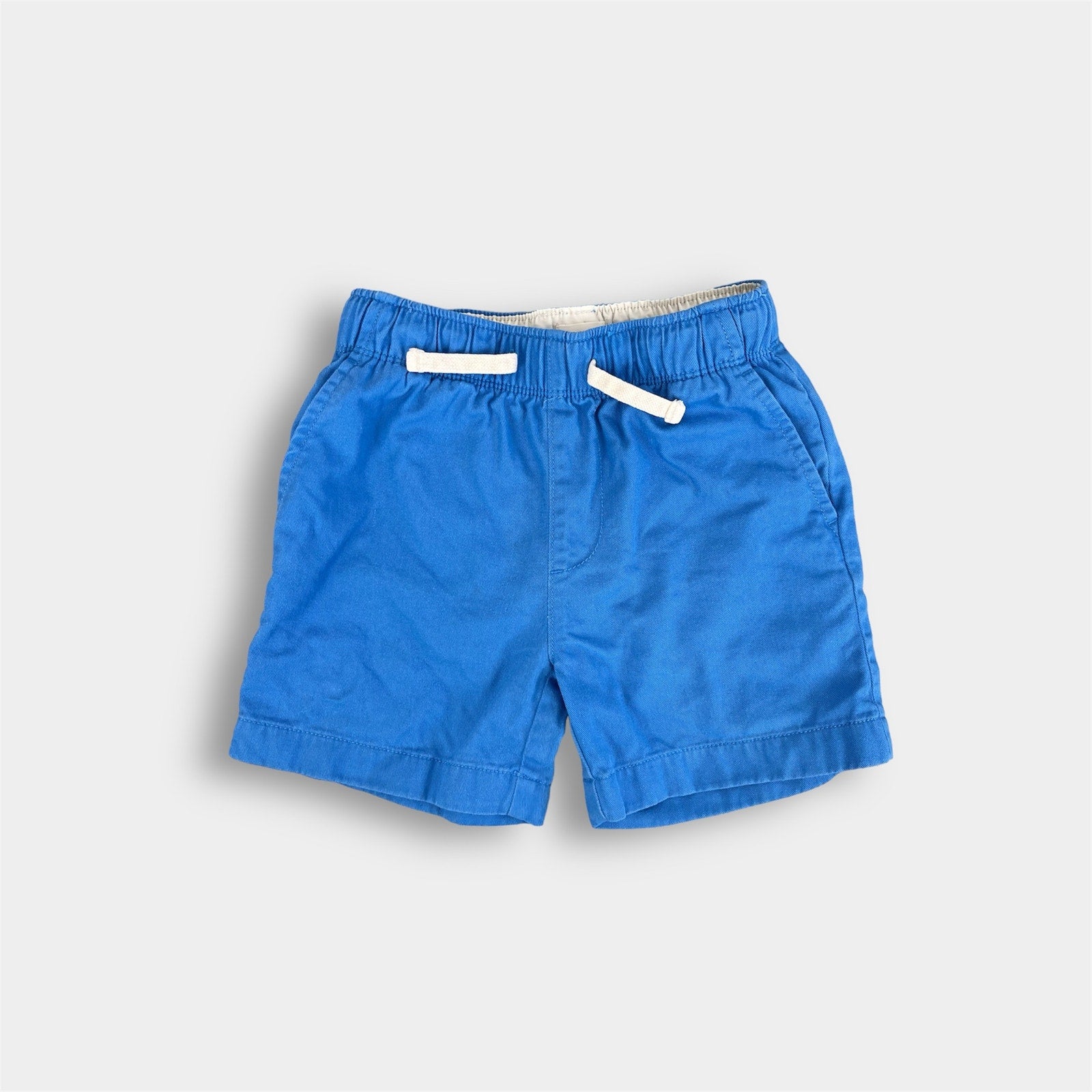 J. Crew Boys Drawstring Twill Dock Short Blue 5T