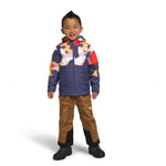 Load image into Gallery viewer, The North Face Kids' Freedom Insulated Ski Jacket Cave Blue Collage Shapes 2T NWT
