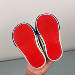 Load image into Gallery viewer, Vintage 90s Playskool Blue Airplane High Top Sneakers Baby Toddler 4
