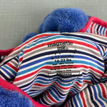 Load image into Gallery viewer, Magnetic Me Fleece Bear Hoodie Jacket Blue 6-12 Months
