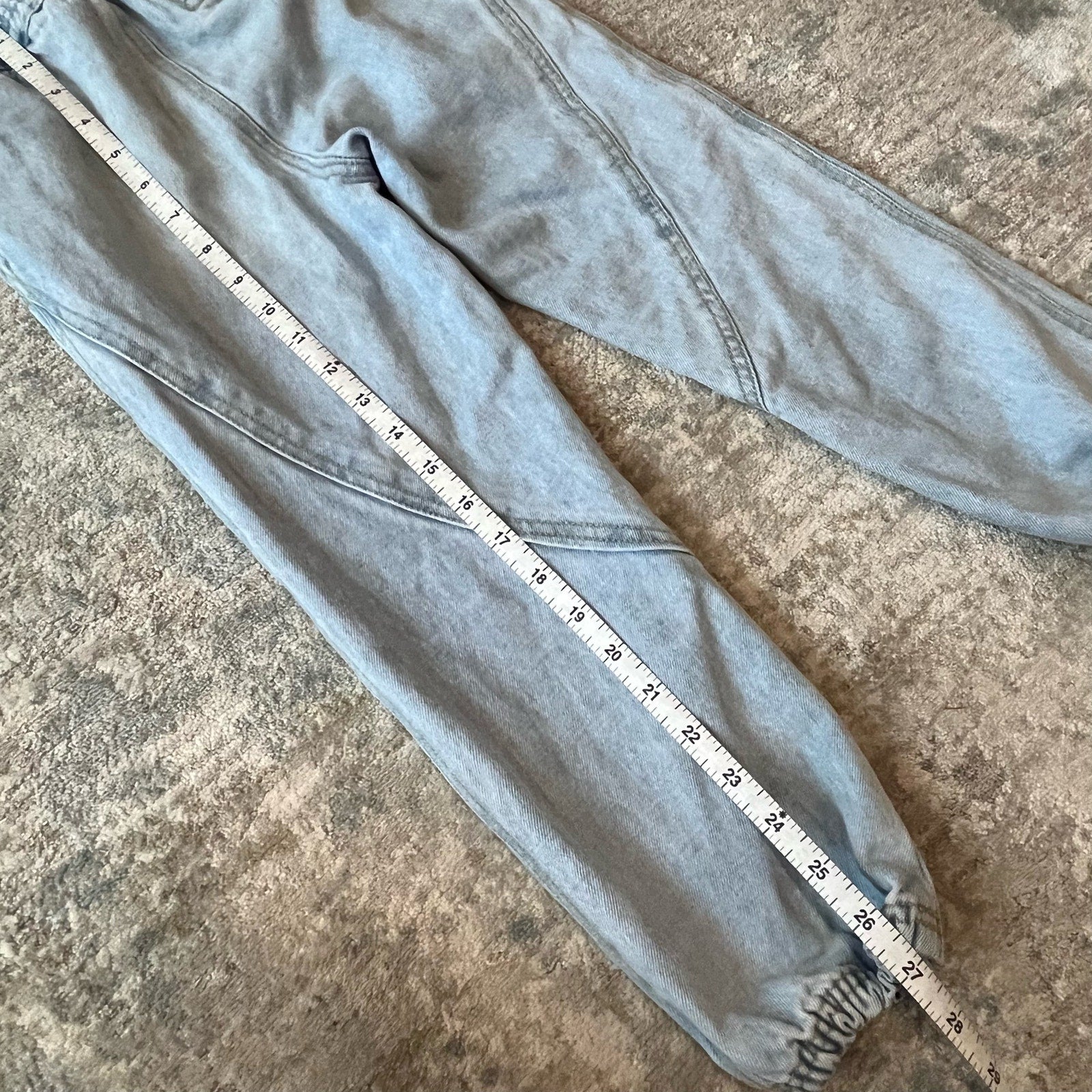 Vintage Bugle Boy Light Wash Jogger Jeans 6