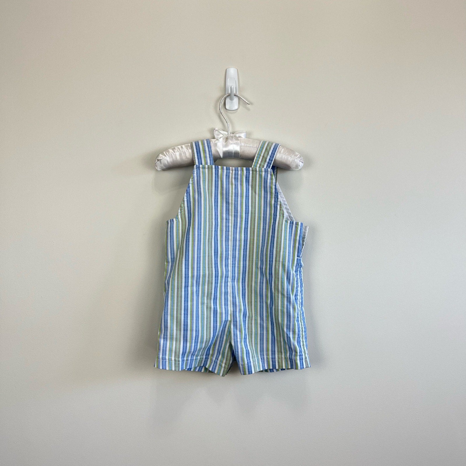 Florence Eiseman Striped Fish Shortall 9 Months