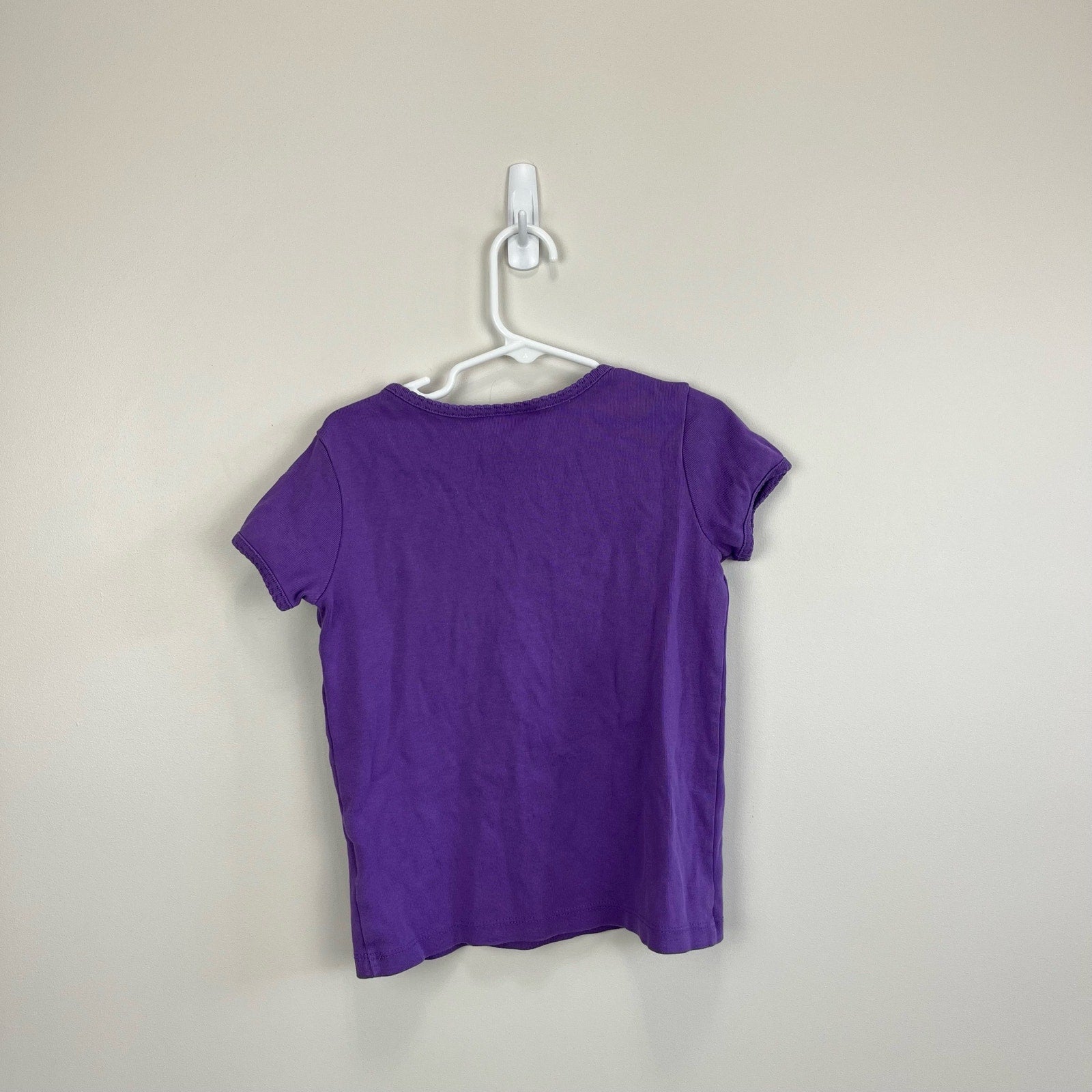 Hanna Andersson Bright Basic Tee Purple 110 cm 5T