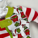 Load image into Gallery viewer, Hanna Andersson Mix It Up Dr. Seuss Grinch Pajamas 50 cm 0-3 Months
