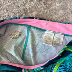 Load image into Gallery viewer, Lilly Pulitzer Luxletic Girls Mini Weekender Legging Low Tide Navy Catty Purrsonality XL
