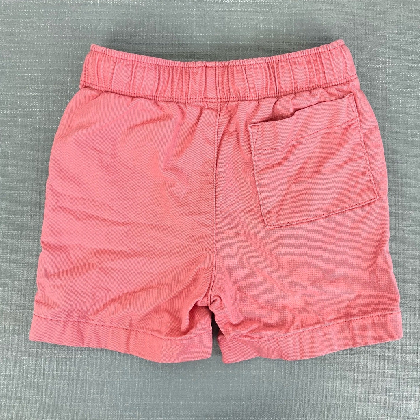 J. Crew Boys Drawstring Twill Dock Short Dusty Red 4T