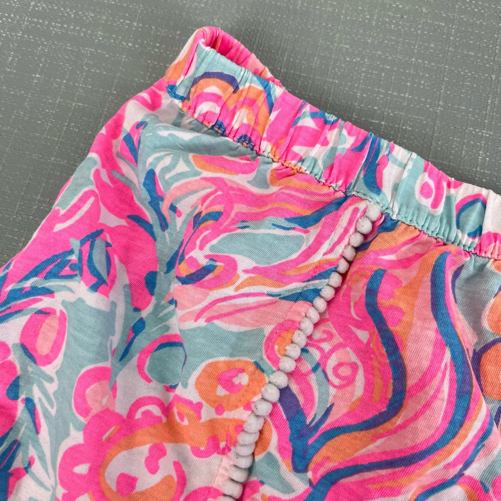 Lilly Pulitzer Girls Pink Pout Too Much Bubbly Chela Short XL 12-14