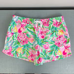 Load image into Gallery viewer, Lilly Pulitzer Girls Midea Shorts Resort White Pear Necessities XL 12-14 NWOT
