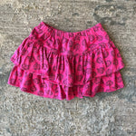 Load image into Gallery viewer, Vintage J.J.'s Kids Floral Ruffle Shirt &amp; Skirt Set 4T
