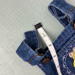 Load image into Gallery viewer, Vintage Calamity Jane Miss Piggy Blue Jean Overalls 3T
