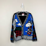 Load image into Gallery viewer, Vintage Snoopy and Friends Cardigan 7 USA
