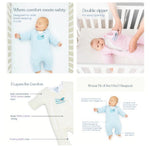 Load image into Gallery viewer, Baby Merlin Magic Sleepsuit Blue Cotton Large 3-6 Months
