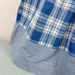 Load image into Gallery viewer, Ralph Lauren Girls Mixed Plaid Cotton Madras Dress Cottage White Blue 12
