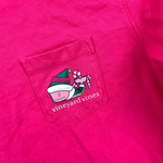 Load image into Gallery viewer, Vineyard Vines Girls North Pole Elf Whale Long Sleeve Pocket Tee Shirt

