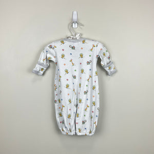 Kissy Kissy Animal Print Converter Sleep Gown Newborn