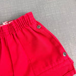 Load image into Gallery viewer, Vintage Wrangler Red Track Shorts 2T USA

