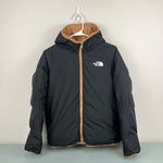 Load image into Gallery viewer, The North Face Boys' Reversible 600 Down Jacket Almond Butter Black XL 14/16
