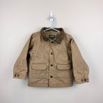Load image into Gallery viewer, L.L. Bean Kids Vintage Lined Canvas Khaki Barn Jacket 4T
