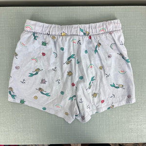 J. Crew Girls' Pull-On Short Mermaid Print Medium 8