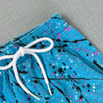 Load image into Gallery viewer, Vintage Florida Surf Blue Paint Splatter Printed Pants 4T
