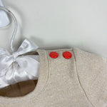 Load image into Gallery viewer, Moulin Roty Applique Cat Sweatshirt Dress 23 Months
