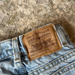 Load image into Gallery viewer, Vintage Levi's 550 Relaxed Fit Slim Orange Tab Jeans 4T

