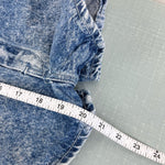 Load image into Gallery viewer, Vintage OshKosh B'gosh Acid Wash Denim Smiley Shortalls 4T USA
