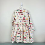 Load image into Gallery viewer, Pink Chicken New York Autumn Dress Antique White Multi Shoes 7
