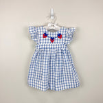Load image into Gallery viewer, Vintage Cuties by Judy Blue Plaid Strawberry Dress 2T
