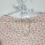 Load image into Gallery viewer, Mini Boden Embroidered Top Ivory Floral Lemonade 2-3
