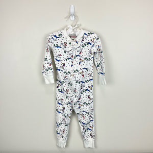 Hanna Andersson Snowman Pajamas 80 cm 18-24 Months