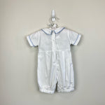 Load image into Gallery viewer, Lil Cactus Applique Easter Bunny Shortall Romper 6-12 Months
