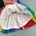 Load image into Gallery viewer, Hanna Andersson Rainbow Tulle Skirt 70 cm 6-12 Months
