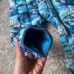 Load image into Gallery viewer, The North Face Thermoball Eco Bunting One Piece Snow Suit Shady Blue 18-24 Months NWOT
