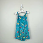 Load image into Gallery viewer, Mini Boden Bead Playsuit Romper Corsica Blue Island Adventure 6-7
