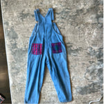 Load image into Gallery viewer, Vintage OshKosh B&#39;gosh Tartan Blues Overalls 6
