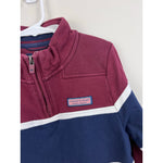 Load image into Gallery viewer, Vineyard Vines Boys Varsity Stripe Shep Shirt Crimson 7

