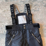 Load image into Gallery viewer, Deux Par Deux Convertible Black Play Ski Snow Pants 4T
