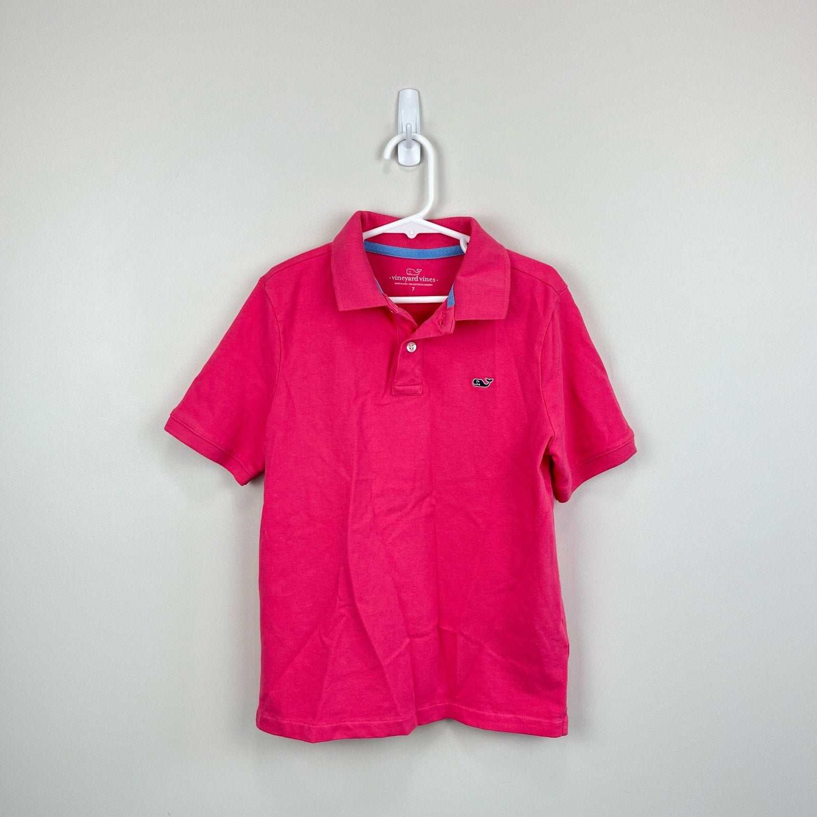 Vineyard Vines Classic Stretch Pique Polo Shirt Pink 7