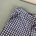 Load image into Gallery viewer, Mini Baby Boden Textured Shorts Blue Gingham 2-3
