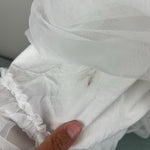 Load image into Gallery viewer, Mini Boden Ivory Swan Tulle Dress with Gold Sequins 6-7
