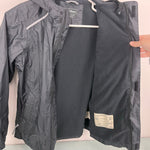 Load image into Gallery viewer, L.L. Bean Kids' Lined Trail Model Wind and Rain Jacket Black M 10/12
