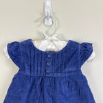 Load image into Gallery viewer, JoJo Maman Bebe Pretty Cord Dress 0-3 Months NWT
