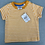 Load image into Gallery viewer, JoJo Maman Bebe Blue Easter Tractor Dungaree Shortall Romper and T-Shirt Set 0-3 Months
